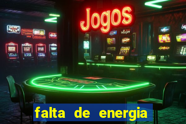 falta de energia em caucaia